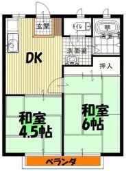 けやきハイツの物件間取画像